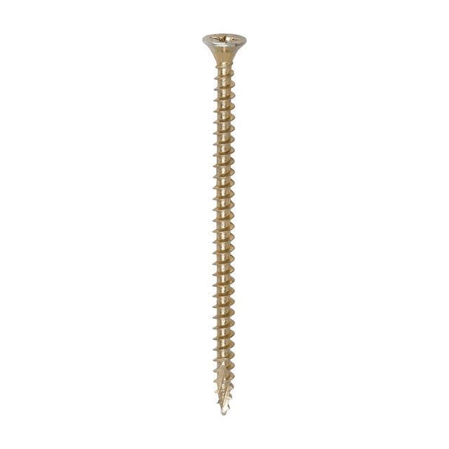 200 x TIMCO C2 Strong-Fix Multi-Purpose Premium Countersunk Gold Woodscrews - 4.0 x 70