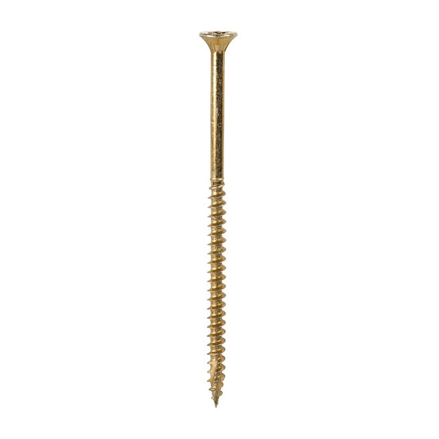 200 x TIMCO C2 Clamp-Fix Multi-Purpose Premium Countersunk Gold Woodscrews - 4.0 x 80