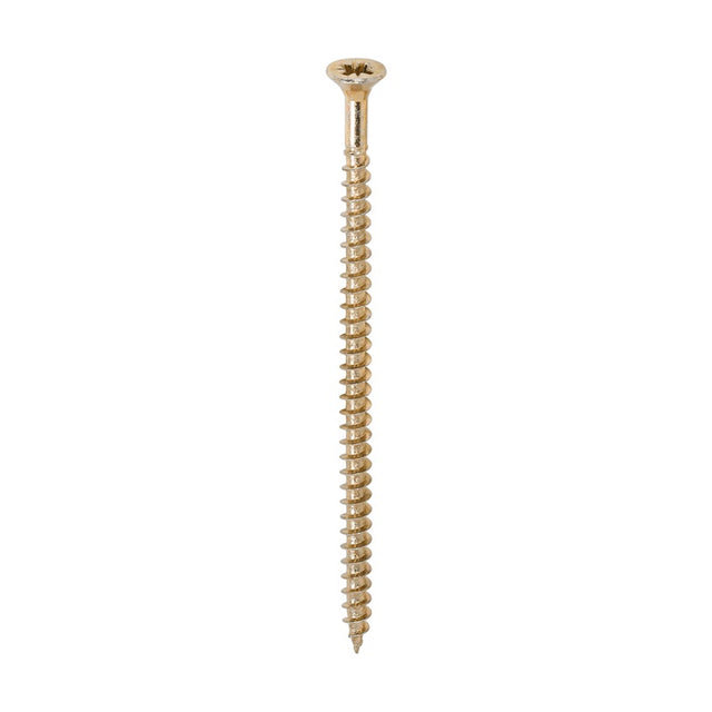 200 x TIMCO Solo Countersunk Gold Woodscrews - 4.0 x 80