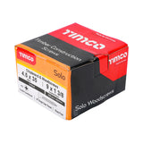 200 x TIMCO Solo Countersunk Gold Woodscrews - 4.5 x 35
