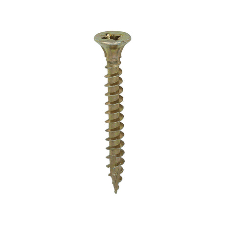 200 x TIMCO C2 Strong-Fix Multi-Purpose Premium Countersunk Gold Woodscrews - 4.5 x 40