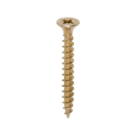 200 x TIMCO Solo Countersunk Gold Woodscrews - 4.5 x 40