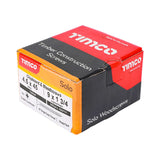 200 x TIMCO Solo Countersunk Gold Woodscrews - 4.5 x 45