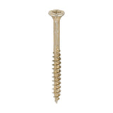 200 x TIMCO Velocity Premium Multi-Use Countersunk Gold Woodscrews - 4.5 x 50