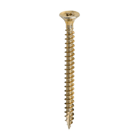 200 x TIMCO Classic Multi-Purpose Countersunk Gold Woodscrews - 4.5 x 55