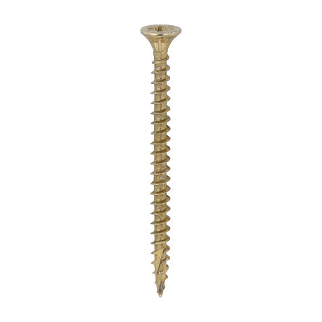 200 x TIMCO C2 Strong-Fix Multi-Purpose Premium Countersunk Gold Woodscrews - 4.5 x 60