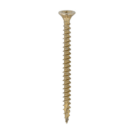 200 x TIMCO C2 Strong-Fix Multi-Purpose Premium Countersunk Gold Woodscrews - 4.5 x 60