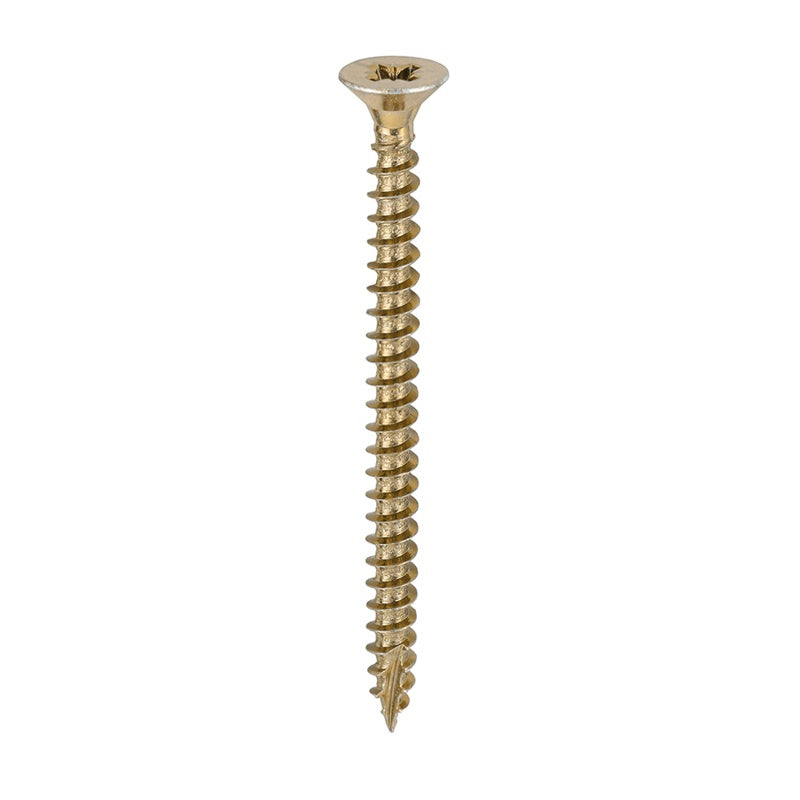 200 x TIMCO Classic Multi-Purpose Countersunk Gold Woodscrews - 4.5 x 60