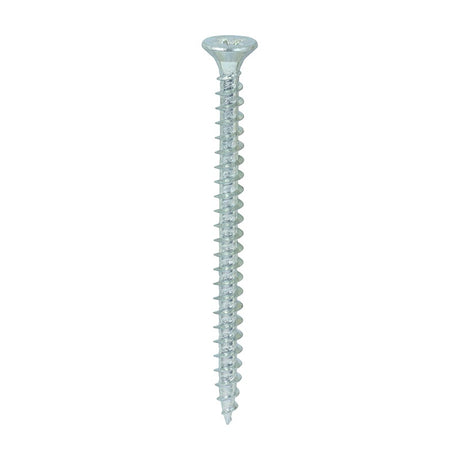 200 x TIMCO Solo Countersunk Silver Woodscrews - 4.5 x 60