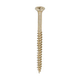 200 x TIMCO Velocity Premium Multi-Use Countersunk Gold Woodscrews - 4.5 x 60