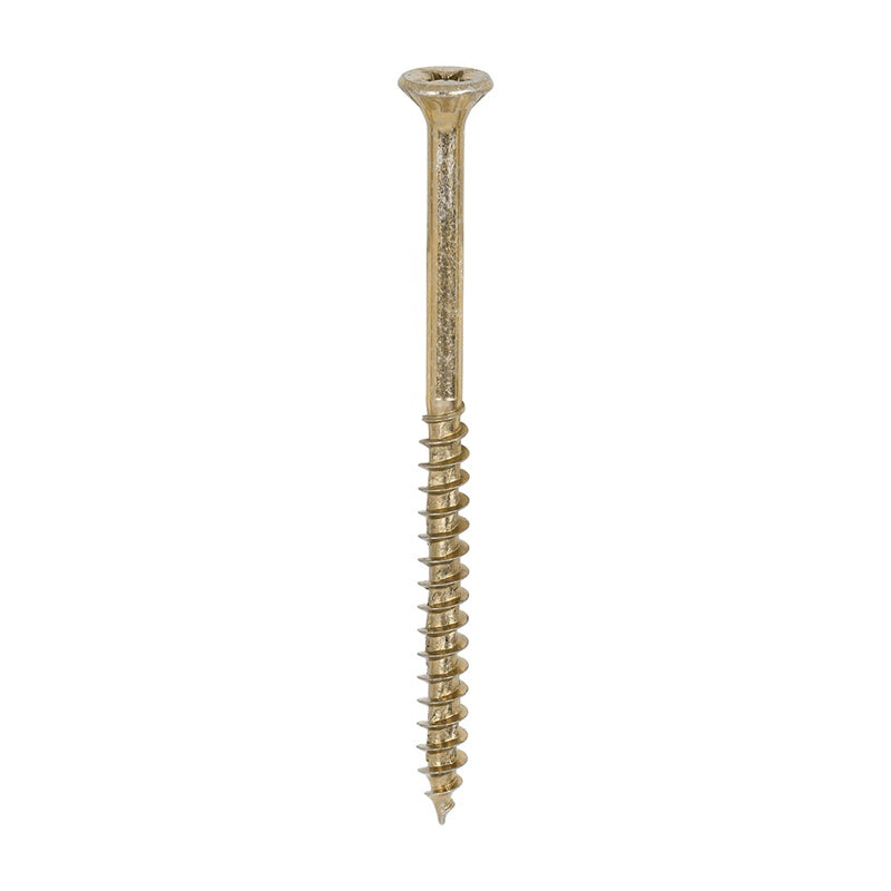 200 x TIMCO Velocity Premium Multi-Use Countersunk Gold Woodscrews - 4.5 x 70