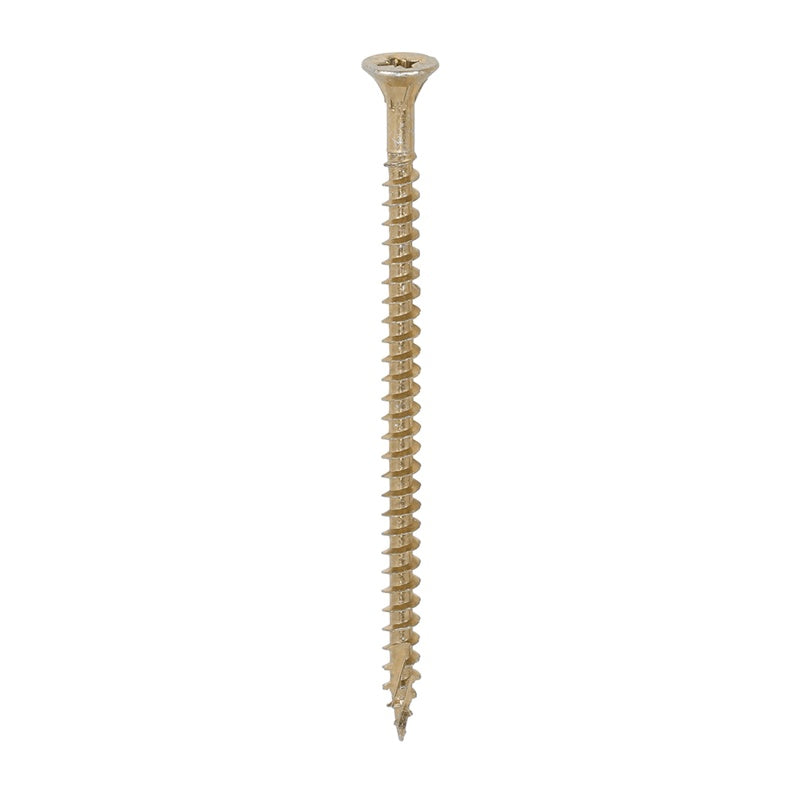 200 x TIMCO C2 Strong-Fix Multi-Purpose Premium Countersunk Gold Woodscrews - 4.5 x 80