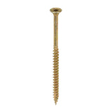 200 x TIMCO C2 Clamp-Fix Multi-Purpose Premium Countersunk Gold Woodscrews - 4.5 x 80