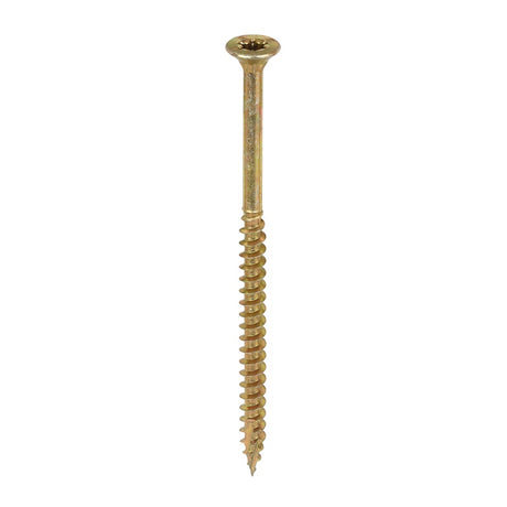 200 x TIMCO C2 Clamp-Fix Multi-Purpose Premium Countersunk Gold Woodscrews - 4.5 x 80