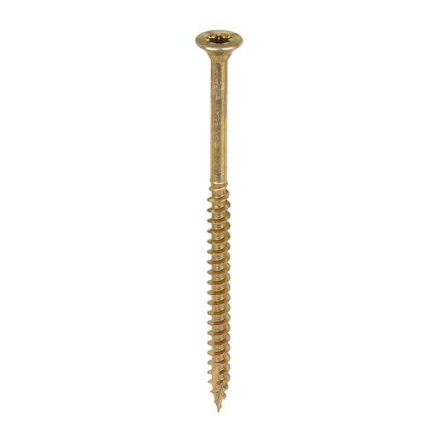 200 x TIMCO C2 Clamp-Fix Multi-Purpose Premium Countersunk Gold Woodscrews - 4.5 x 80