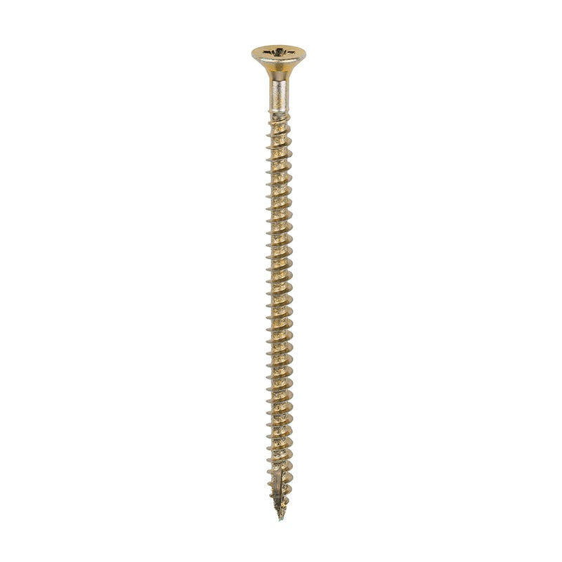 200 x TIMCO Classic Multi-Purpose Countersunk Gold Woodscrews - 4.5 x 80