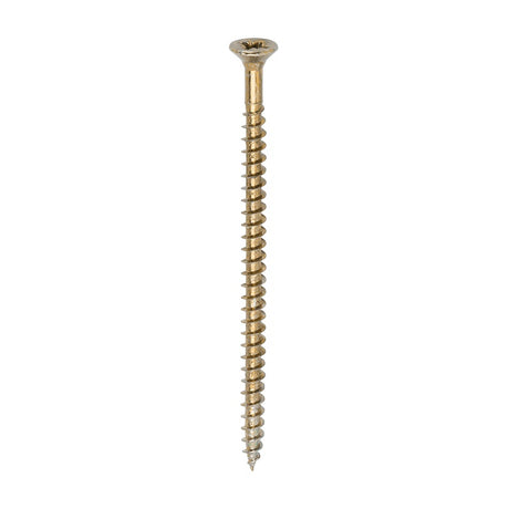 200 x TIMCO Solo Countersunk Gold Woodscrews - 4.5 x 80