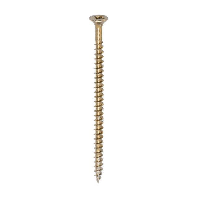 200 x TIMCO Solo Countersunk Gold Woodscrews - 4.5 x 80