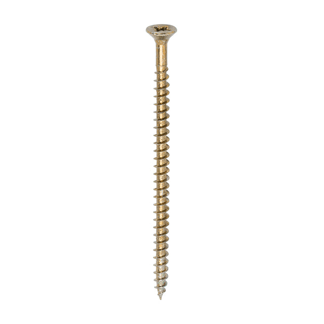 200 x TIMCO Solo Countersunk Gold Woodscrews - 4.5 x 80