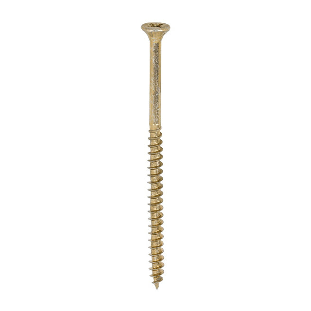 200 x TIMCO Velocity Premium Multi-Use Countersunk Gold Woodscrews - 4.5 x 80