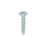 200 x TIMCO Solo Countersunk Silver Woodscrews - 5.0 x 25