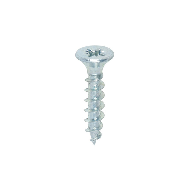 200 x TIMCO Solo Countersunk Silver Woodscrews - 5.0 x 25