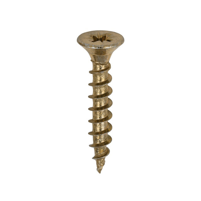 200 x TIMCO Solo Countersunk Gold Woodscrews - 5.0 x 30