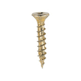 200 x TIMCO Velocity Premium Multi-Use Countersunk Gold Woodscrews - 5.0 x 30