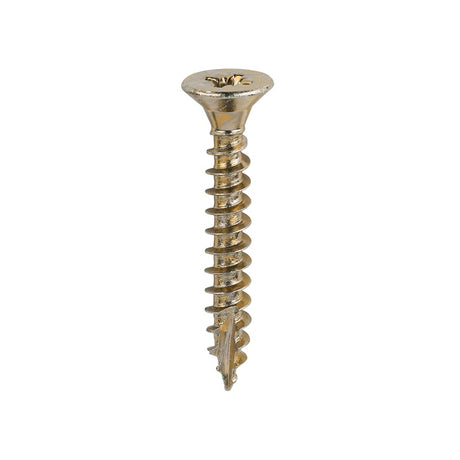 200 x TIMCO Classic Multi-Purpose Countersunk Gold Woodscrews - 5.0 x 35