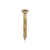 800 x TIMCO Velocity Premium Multi-Use Countersunk Gold Woodscrews - 5.0 x 40