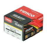 200 x TIMCO Velocity Premium Multi-Use Countersunk Gold Woodscrews - 5.0 x 40