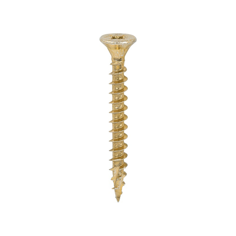 200 x TIMCO C2 Strong-Fix Multi-Purpose Premium Countersunk Gold Woodscrews - 5.0 x 45