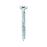 200 x TIMCO Solo Countersunk Silver Woodscrews - 5.0 x 45