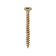 200 x TIMCO Solo Countersunk Gold Woodscrews - 5.0 x 50