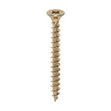 1000 x TIMCO Solo Countersunk Gold Woodscrews - 5.0 x 50