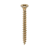 1000 x TIMCO Solo Countersunk Gold Woodscrews - 5.0 x 50