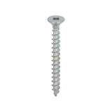 200 x TIMCO Solo Countersunk Silver Woodscrews - 5.0 x 50