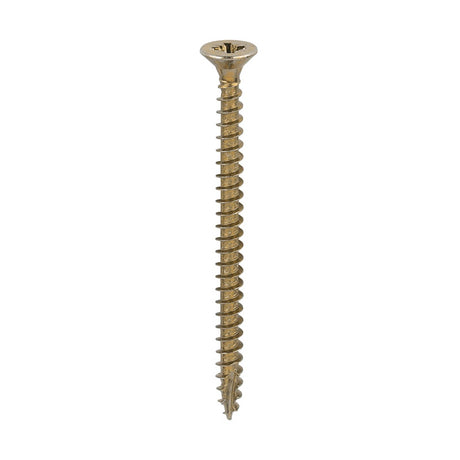 200 x TIMCO Classic Multi-Purpose Countersunk Gold Woodscrews - 5.0 x 55