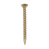 200 x TIMCO C2 Strong-Fix Multi-Purpose Premium Countersunk Gold Woodscrews - 5.0 x 60