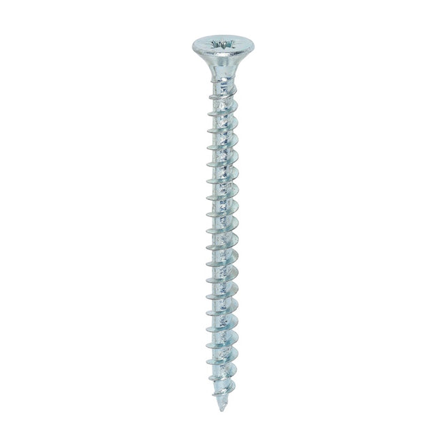 200 x TIMCO Solo Countersunk Silver Woodscrews - 5.0 x 60