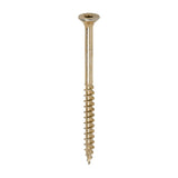 200 x TIMCO C2 Clamp-Fix Multi-Purpose Premium Countersunk Gold Woodscrews - 5.0 x 70