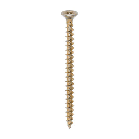 200 x TIMCO Solo Countersunk Gold Woodscrews - 5.0 x 70