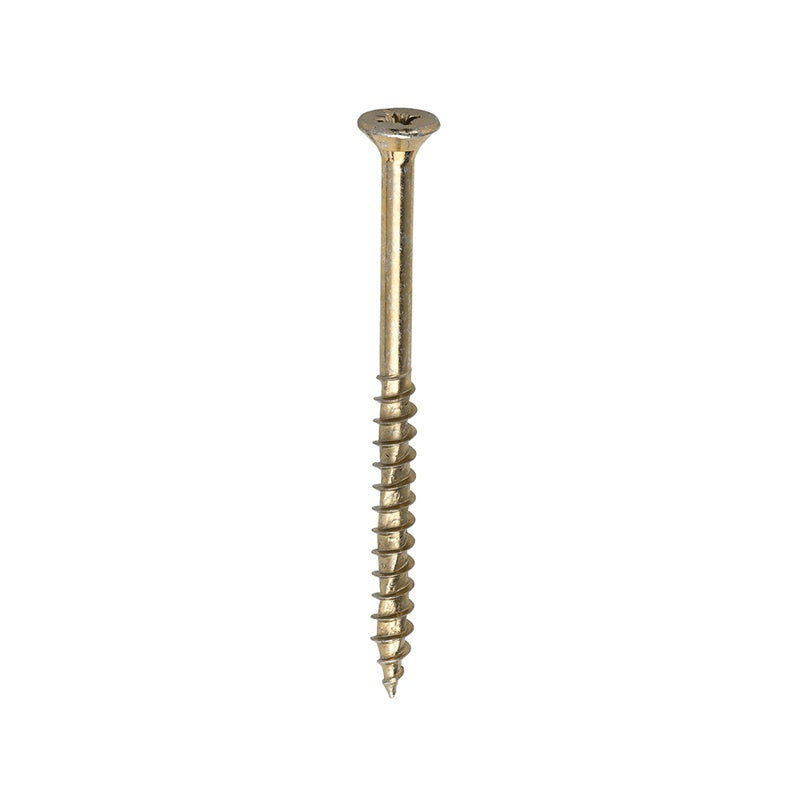 375 x TIMCO Velocity Premium Multi-Use Countersunk Gold Woodscrews - 5.0 x 70