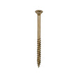 200 x TIMCO Velocity Premium Multi-Use Countersunk Gold Woodscrews - 5.0 x 75