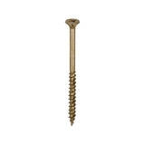 200 x TIMCO Velocity Premium Multi-Use Countersunk Gold Woodscrews - 5.0 x 75