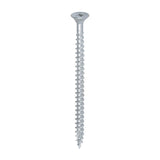 110 x TIMCO C2 Exterior Multi-Purpose Premium Countersunk Silver Woodscrews - 5.0 x 80