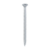 110 x TIMCO C2 Exterior Multi-Purpose Premium Countersunk Silver Woodscrews - 5.0 x 80