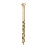 200 x TIMCO Velocity Premium Multi-Use Countersunk Gold Woodscrews - 5.0 x 80