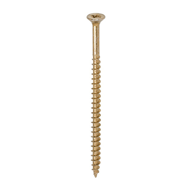 100 x TIMCO Solo Countersunk Gold Woodscrews - 5.0 x 90