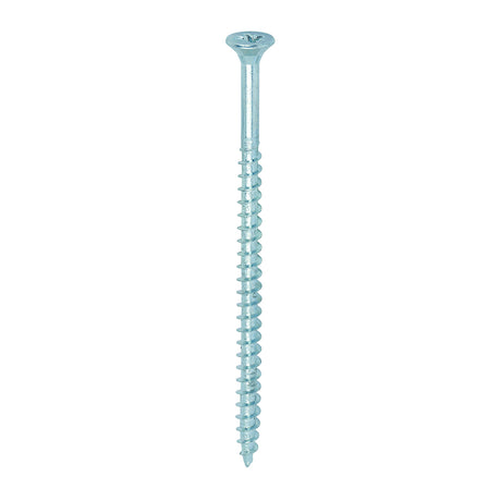 100 x TIMCO Solo Countersunk Silver Woodscrews - 5.0 x 90
